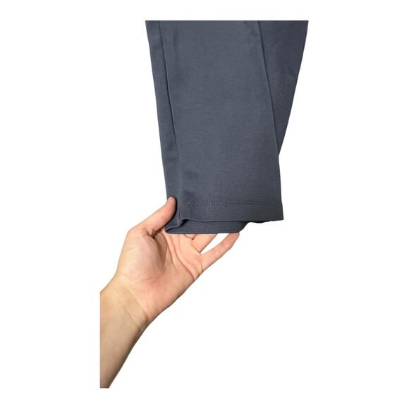 Universal Standard Ponte Pull-on Comfortable Charcoal Gray Straight Leg Pants XS - Picture 6 of 8